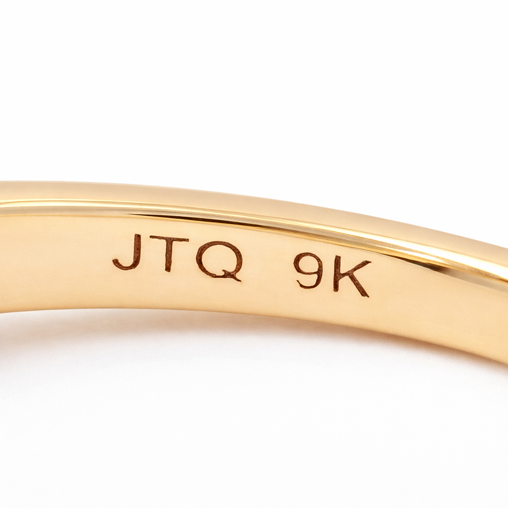 2.32 Ct Oval Emerald 9K Gold Ring